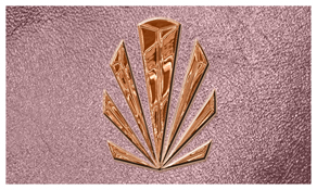 DNSEMP-C-602-CP-SH-OR Copper Sunburst Shimmer Orchid